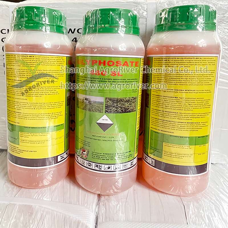 Glyphosate 480g l sl 41 sl herbicide weed killer agroriver